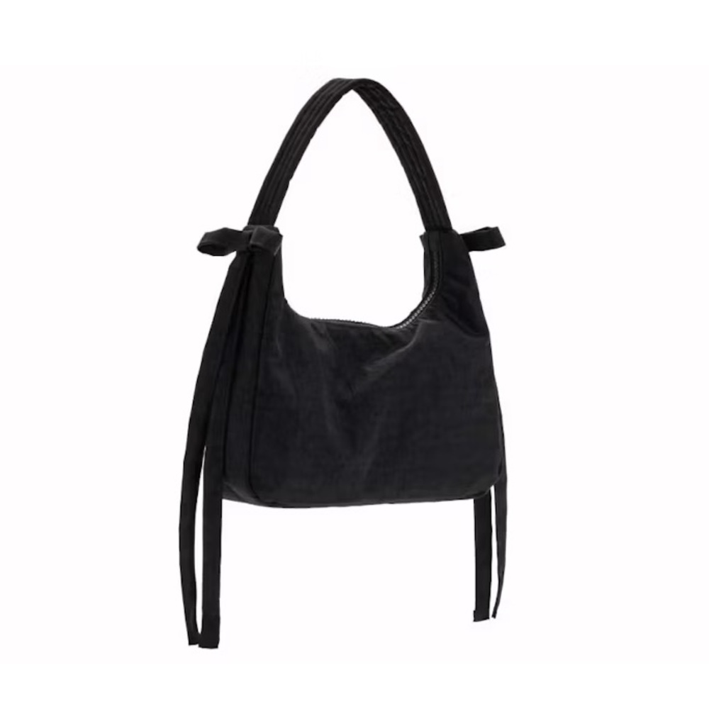 Baggu x Sandy Liang Mini Bow Bag in Black